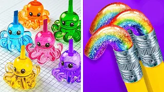 DIY Hacks and Gadgets 🌈✂️ Brighten Your School Day ✨
