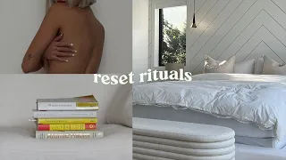 Reset Rituals | realistic self care, social media detox, meditation, therapy