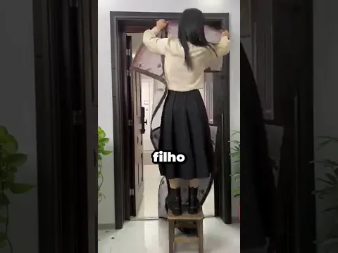 A melhor cortina de porta 🤯