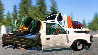BeamNG drive Crash Simulations