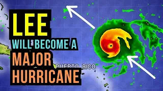 WEATHER ARCHIVES: Lee will become a Major Hurricane then start to make a Curve...