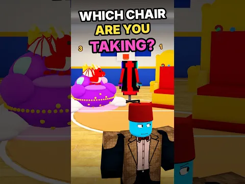 Musical Chairs At My School Got Out Of Control 🪑 #roblox #funny #animation