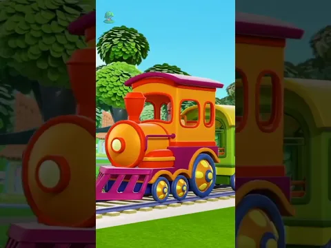 छुक छुक गाड़ी, Chuk Chuk Chuk Chuk Rail Gadi, Hindi Rhymes #shorts #hindirhymes #poems #kidsfun