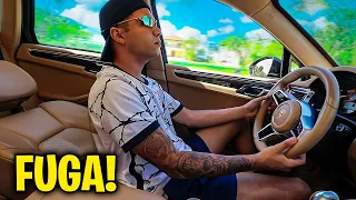 EMBAÇADO E A FUGA DA PORSCHE