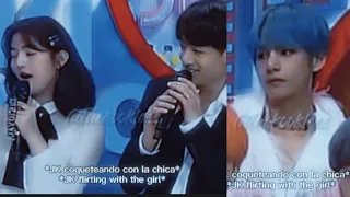 Jungkook provocando los celos de Taehyung. [Análisis taekook]