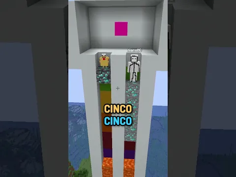 Torre de Diamantes Madre e hijo #minecraft #sehar