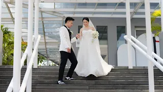 SDE VIDEO OF OUR WEDDING DAY🕊️🤍#IVANallymarryMELLE