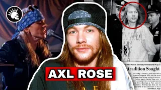 La impactante vida de AXL ROSE vocalista de los Guns and Roses / HISTORIA