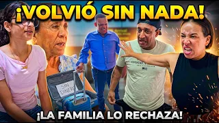 Volvió del extranjero sin dinero… y hasta su familia lo rechazó