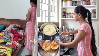 Achanak Se Hogayi Meri Tabiyat Kharab Nandini Ne Sambhale Kitchen Or Ghar Ke Kam...