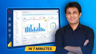 Create a POWER BI Dashboard in 7 Minutes with This One Trick | @PavanLalwani