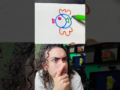 Pececito TUTORIAL!! 🐠 #dibujo #reaccion #tutorial #ivomagia