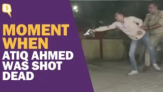 Moment When Gangster Atiq Was Killed, Shooting Caught on Live TV