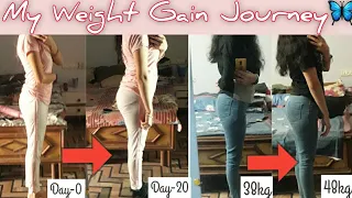 MY WEIGHT GAIN JOURNEY | How i Gained Weight Fast | FULL DAY DIET PLAN Vegan(Veg) -Glow Yourself💄