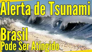 Tsunami Pode Atingir o Brasil a Qualquer Momento – Vulcão nas Ilhas Canarias – Alerta Amarelo