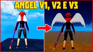 Como despertar fácil RAÇA ANGEL V1, V2 e V3 no Blox Fruits do Roblox (Sky)