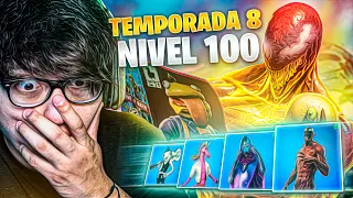 MI REACCIÓN A LA TEMPORADA 8*PASE DE BATALLA 100% COMPRADO* | Blend Freshon