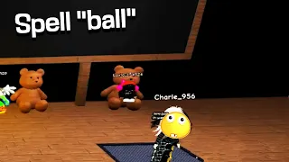 Roblox Kids CANNOT Spell Words 🥀 (Part 2)