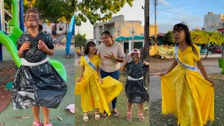 Qué vestido es más lindo la de yoila o la mendiguita 🥺❤️