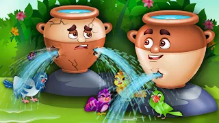 फूटा घड़ा  Hindi Kahaniya Moral Stories Hindi  Dadimaa Ki Kahaniya  हिन्दी Panchtantra Stories