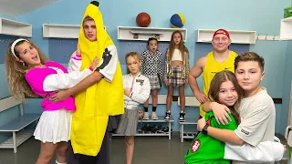 Kamil и Milana поново заједно! Спортски изазов у ​​кампусу🏄‍♂️Ко ће победити?| KiKiDo Campus Serbian