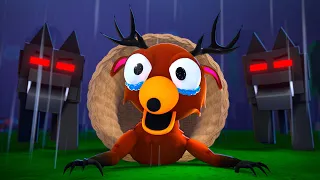 3 Episodes of Pain in 99 night in the forest - Roblox animation