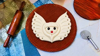 🧚‍♀️ New Amazing Beautiful Cute Angel Dough Art | Aate Ke Pede Design 👼 #live