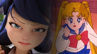 LISA - 'LALISA' (REMIX) [AMV] LADYBUG 🐞VS🌙 SAILOR MOON