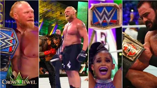 WWE Crown Jewel 2021 -Brock Lesnar Winning Universal Championship | Drew Mcintyre Wins WWE Title