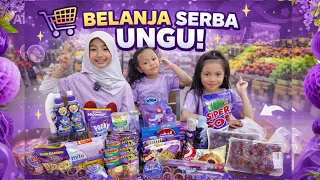 Challenge Belanja Serba Ungu Bareng Noura, Fia & Ita 😱💜