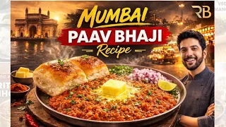 मुंबई पाव भाजी का आसान तरीका मसाले के साथ| Street Style Mumbai Pav Bhaji PART 2 | Chef Ranveer