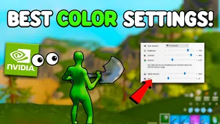 How To Get The BEST Fortnite Color Settings And Make Your Game Look More VIBRANT