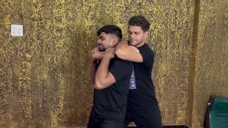 Road fight with Anuj  Escape Neck Lock self defence