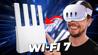 HUAWEI WiFi BE3! Primeiro Roteador Wi-Fi 7 do BRASIL! Rode Streaming em 8K, jogos VR e AR