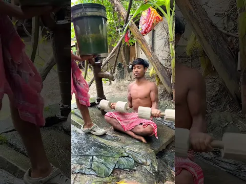 একদিনে বডি বানাবো 💪😱 #minivlog #vlog