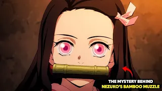THE MYSTERY BEHIND NEZUKO'S BAMBOO MUZZLE 🧐✨