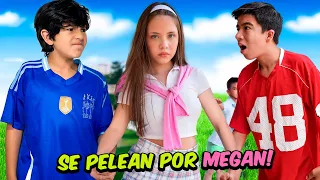 Baby Rick y Papuyo se pelean por MEGAN😱 (Familia Virales NOVELA)