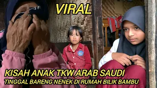 Kisah Neng Hera Gadis Desa Mirip India Anak TKW Arab Saudi Tinggal Bareng Nenek di Rumah Bilik Bambu