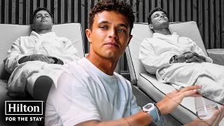 Fall asleep with Lando Norris and Max Fewtrell | Soothing ASMR sleep sounds at Hilton
