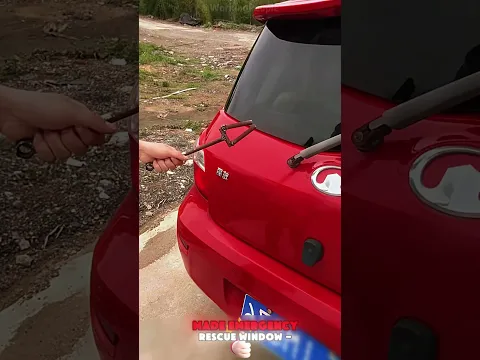 Make a self - made emergency rescue window - breaking tool 🛠️🚧💥