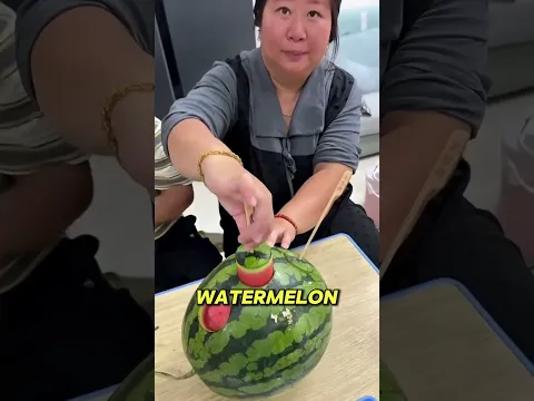 The Blind Watermelon Test 🍉😂