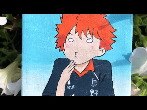Simple and small Hinata Shoyo🧡 #haikyuu #animeart #anime
