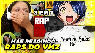 MINHA MÃE REAGE A VMZ - A Prova de Balas, Depressão & Inabalável (3 EM 1)