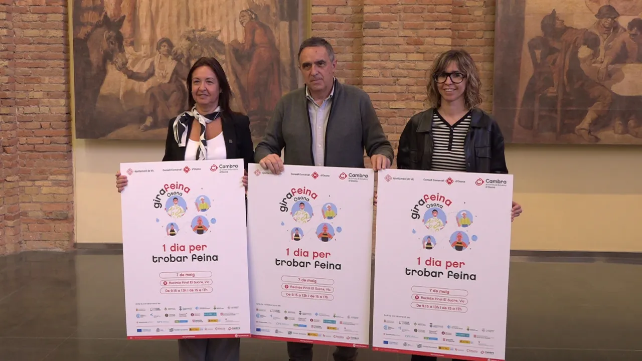 La fira de l’ocupació GiraFeina arriba a Vic amb nous espais i més de seixanta parades