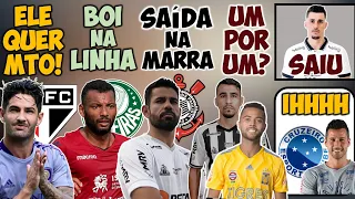 PATO NO SP? DIEGO COSTA FORA! OFERTA A JOÃO PEDRO; COUTINHO, FÁBIO, AVELAR, NATHAN, TROCA NO GALO E+