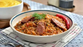 Varza calita cu afumatura, reteta  care ne-a marcat copilaria | JamilaCuisine