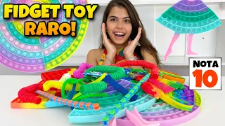 TESTANDO E AVALIANDO MEUS NOVOS FIDGET TOYS | NICOLE DUMER
