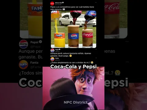 Coca Cola y Pepsi ignoran a Fanta 😂😭