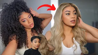 Putting on a wig myself for the FIRST TIME! (what wig?!) | jasmeannnn