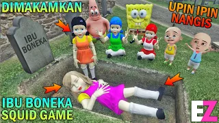 IBU BONEKA SQUID GAME MENINGGAL DIMAKAMKAN, UPIN IPIN SEDIH - GTA 5 BOCIL SULTAN